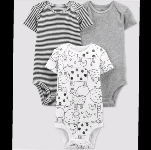 Carter's Other - NWT Just One by Carter's Farm Animal Onesie Set